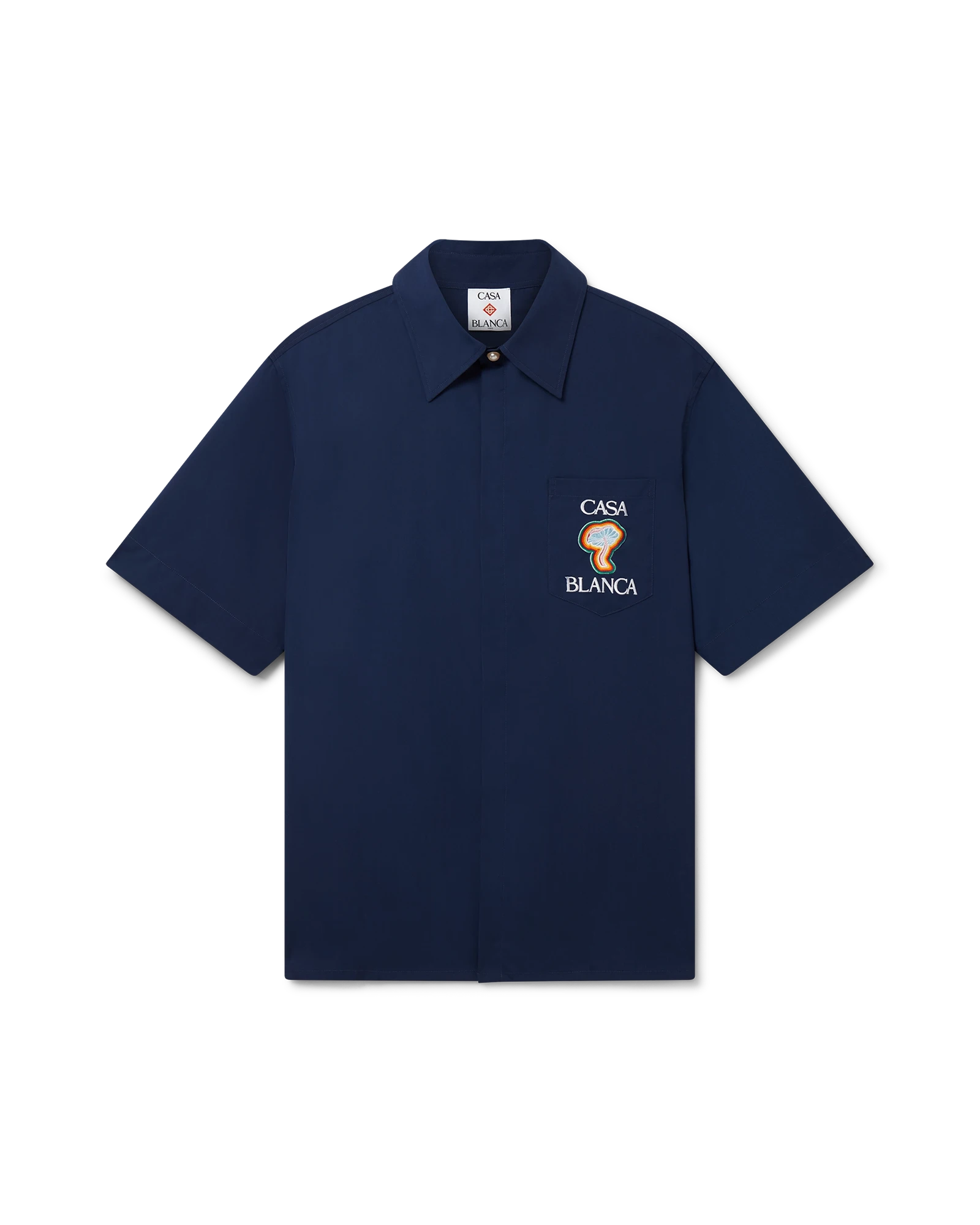 Rainbow Mushroom Short Sleeve Shirt