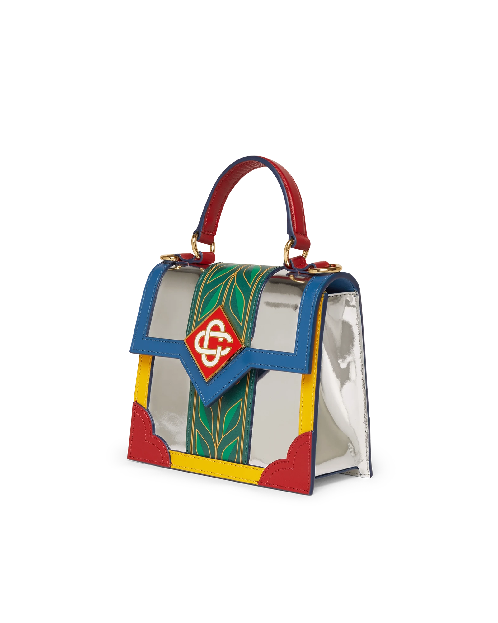 Chrome Laurel Mini Jeanne Bag - 图片 5