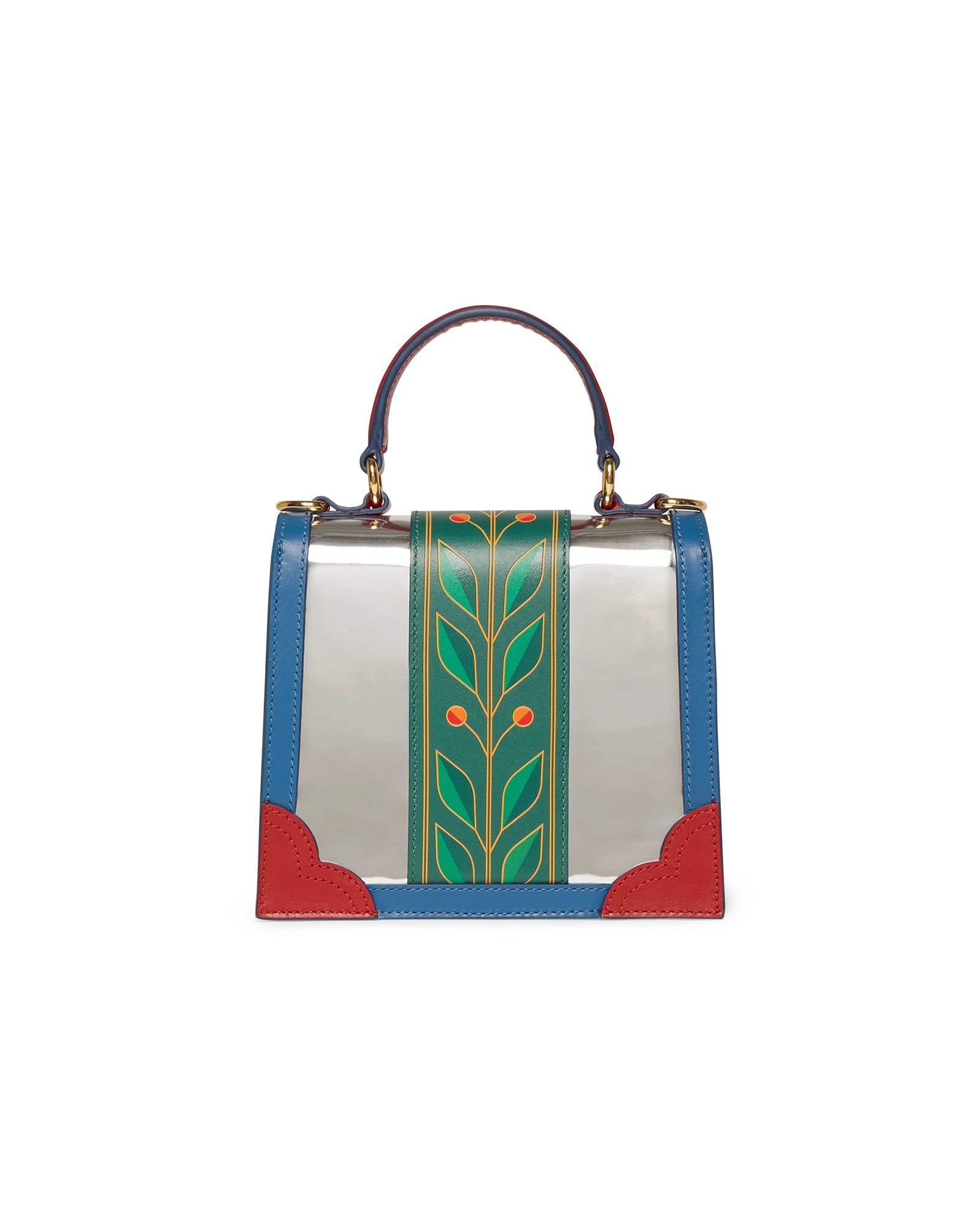 Chrome Laurel Mini Jeanne Bag - 图片 6