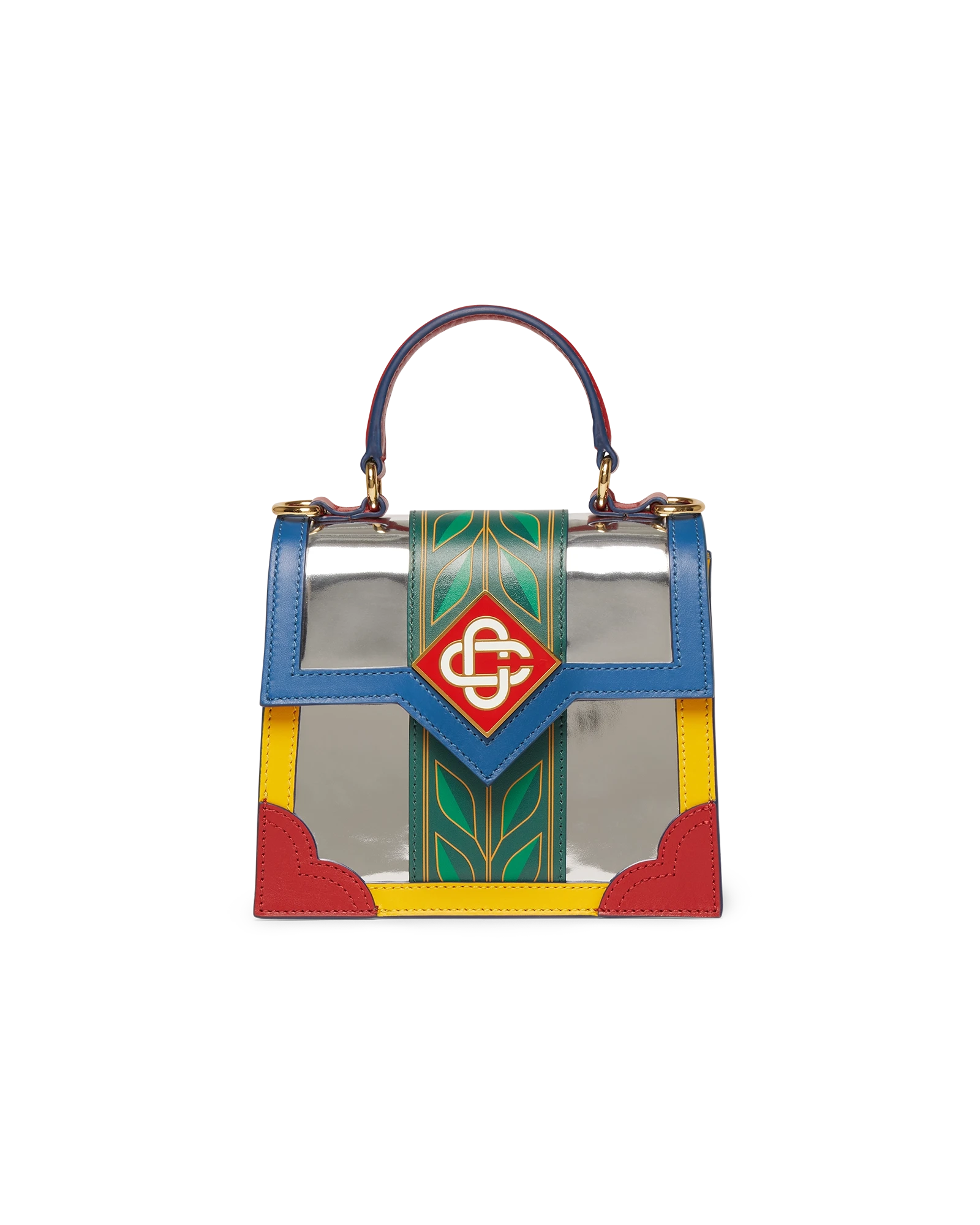 Chrome Laurel Mini Jeanne Bag