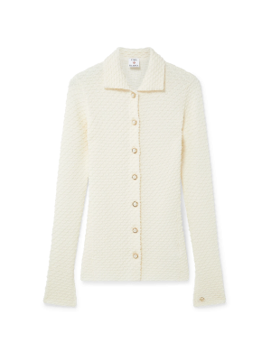 Textured Knitted Shirt