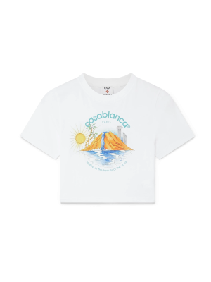 Oasis Cropped Short Sleeve T-Shirt