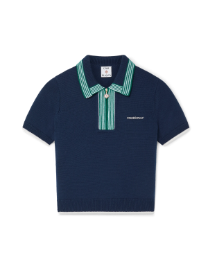 Knit Tennis Polo Shirt