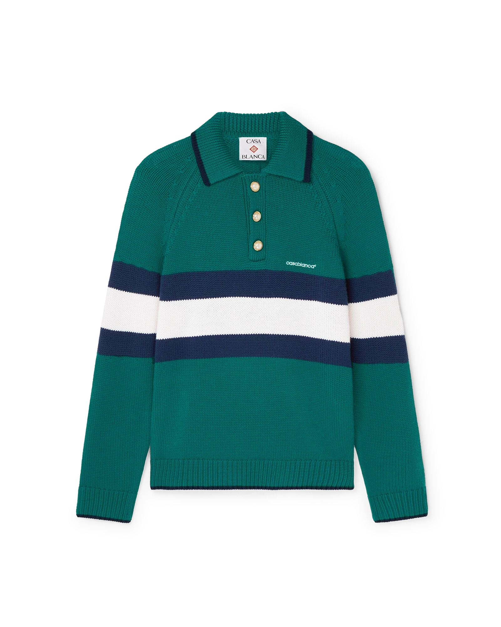 Colourblock Polo Shirt