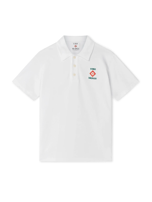 Logo Pique Polo Shirt