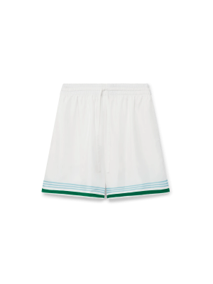 Metaphysical Tennis Icon Silk Shorts