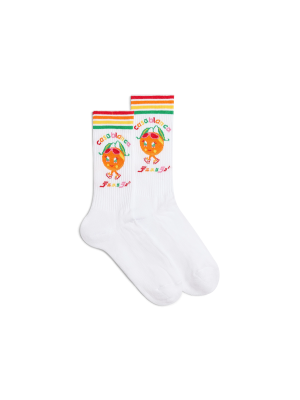 Kawaii Orange Socks