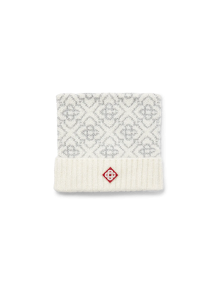 Ski Monogram Mohair Beanie