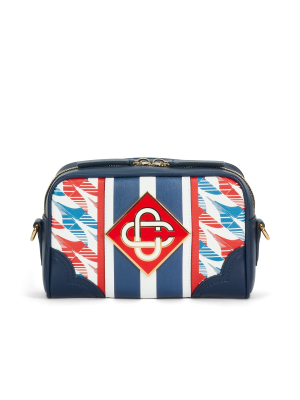 Houndstooth Crossbody Bag