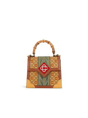 Brown Mini Laurel Jeanne Bag