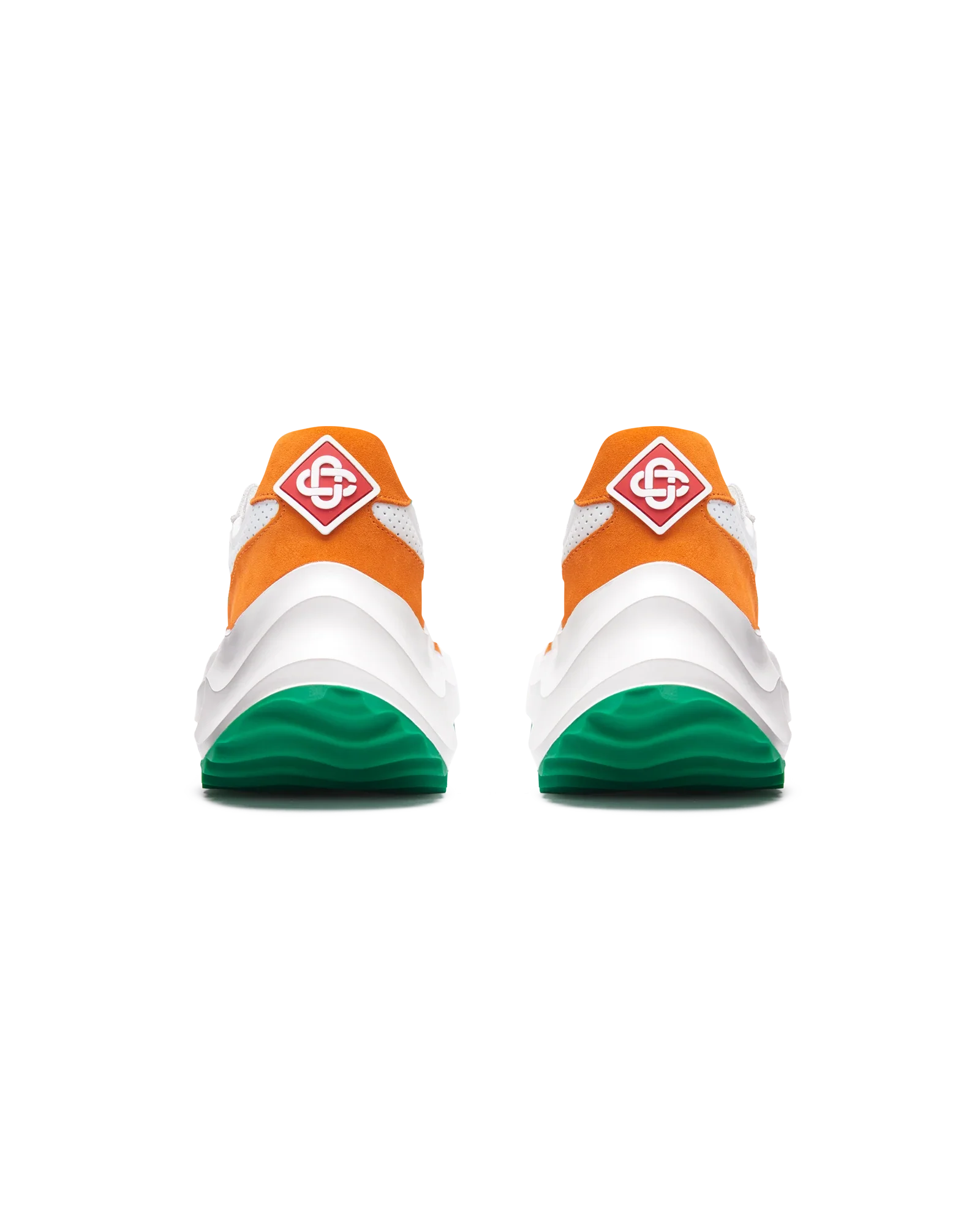 Men's Atlantis White & Clay Orange Sneaker - 图片 8