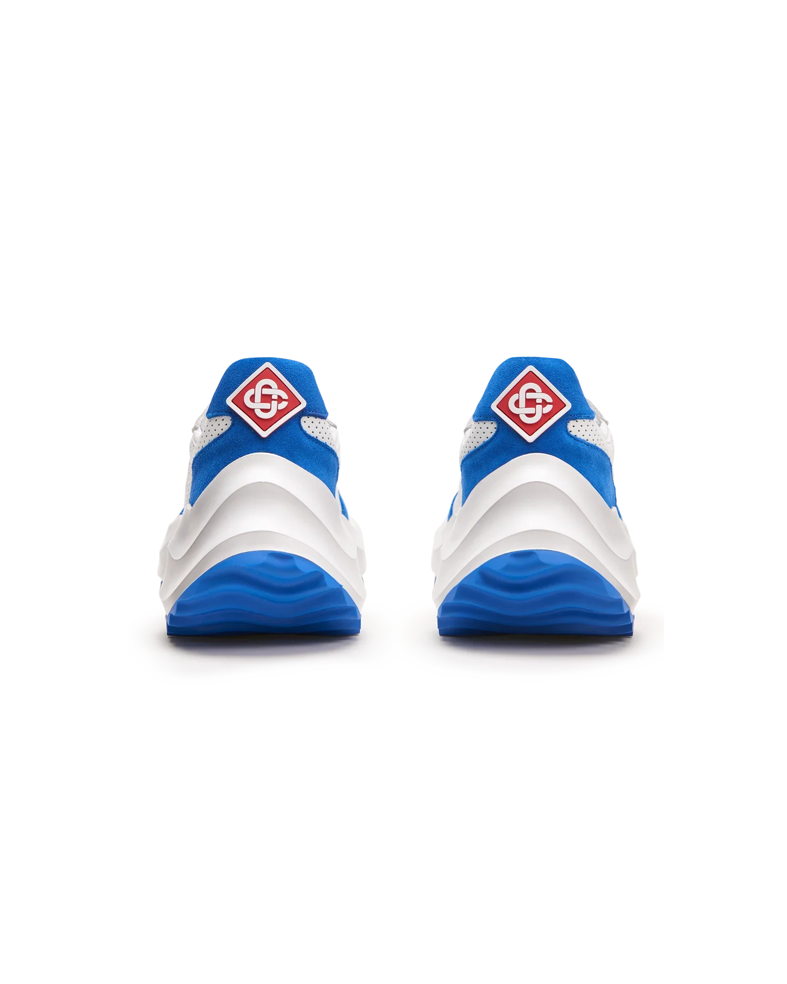 Men's Atlantis White & Blue Sneaker - 图片 8