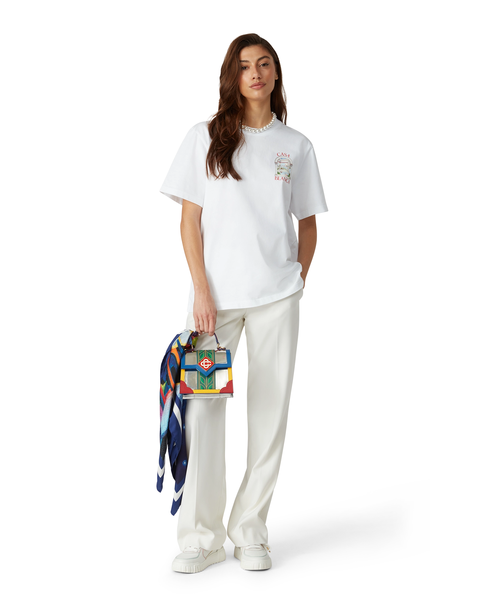 Chrome Laurel Mini Jeanne Bag - 图片 2