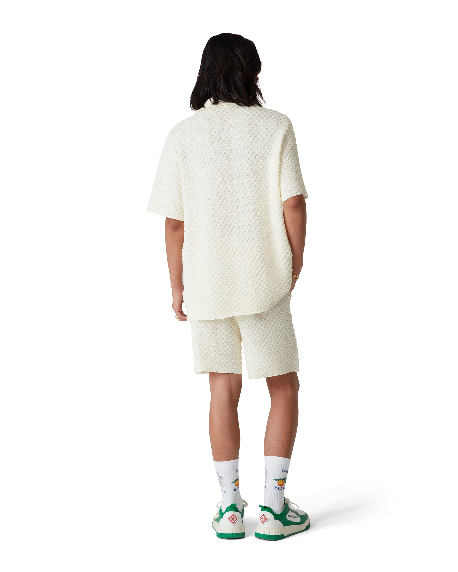 Men's Court Green & White Sneaker - 图片 4