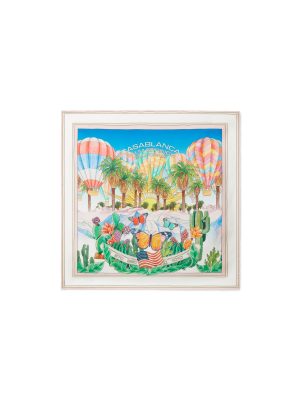 Psychadelic Medium Silk Scarf