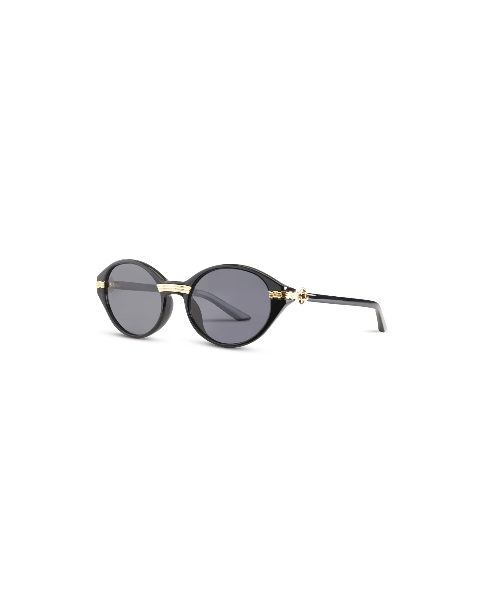 Black & Gold Cannes Sunglasses