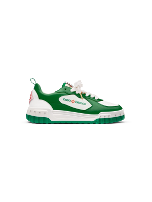 Men's Court Green & White Sneaker