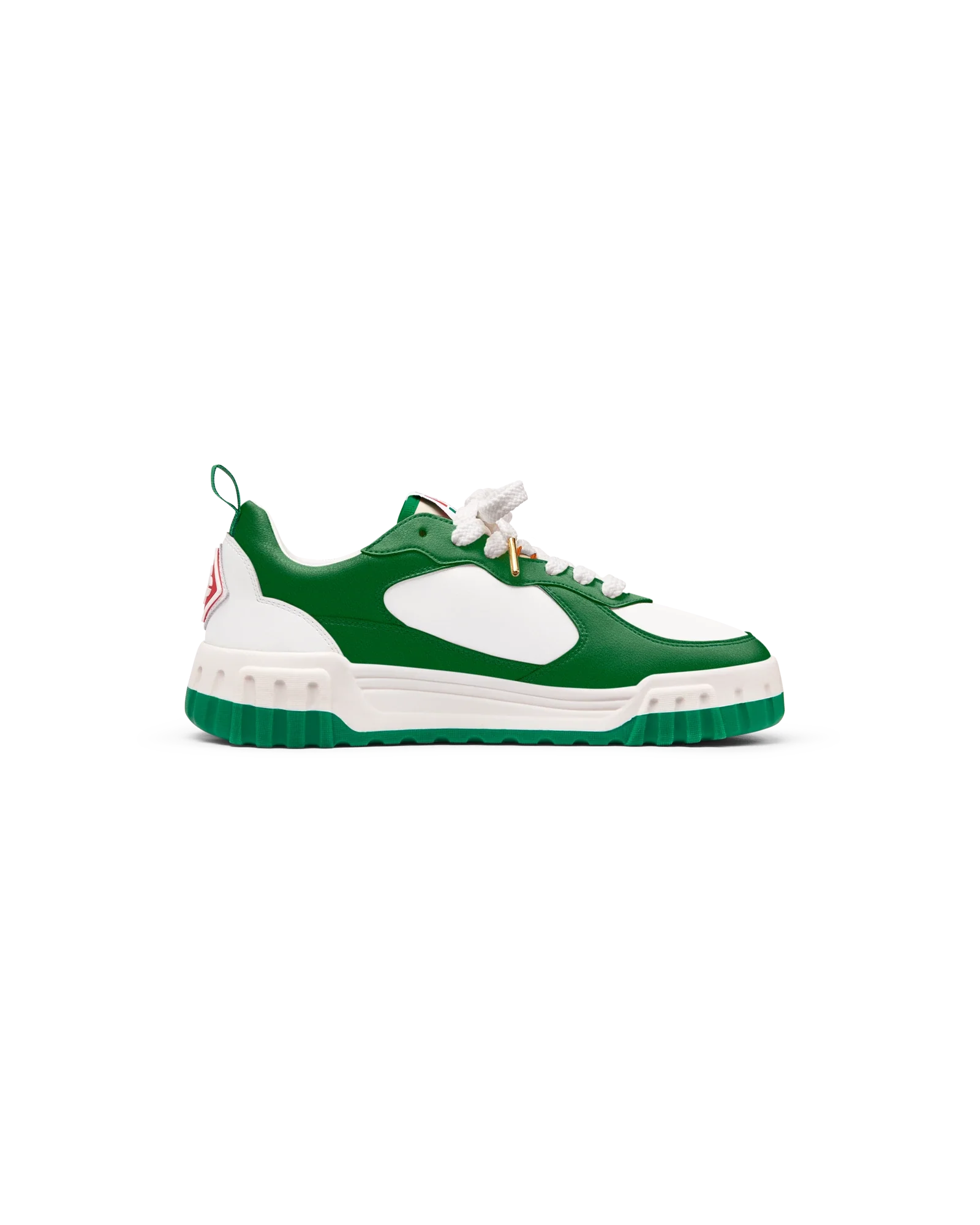 Men's Court Green & White Sneaker - 图片 2