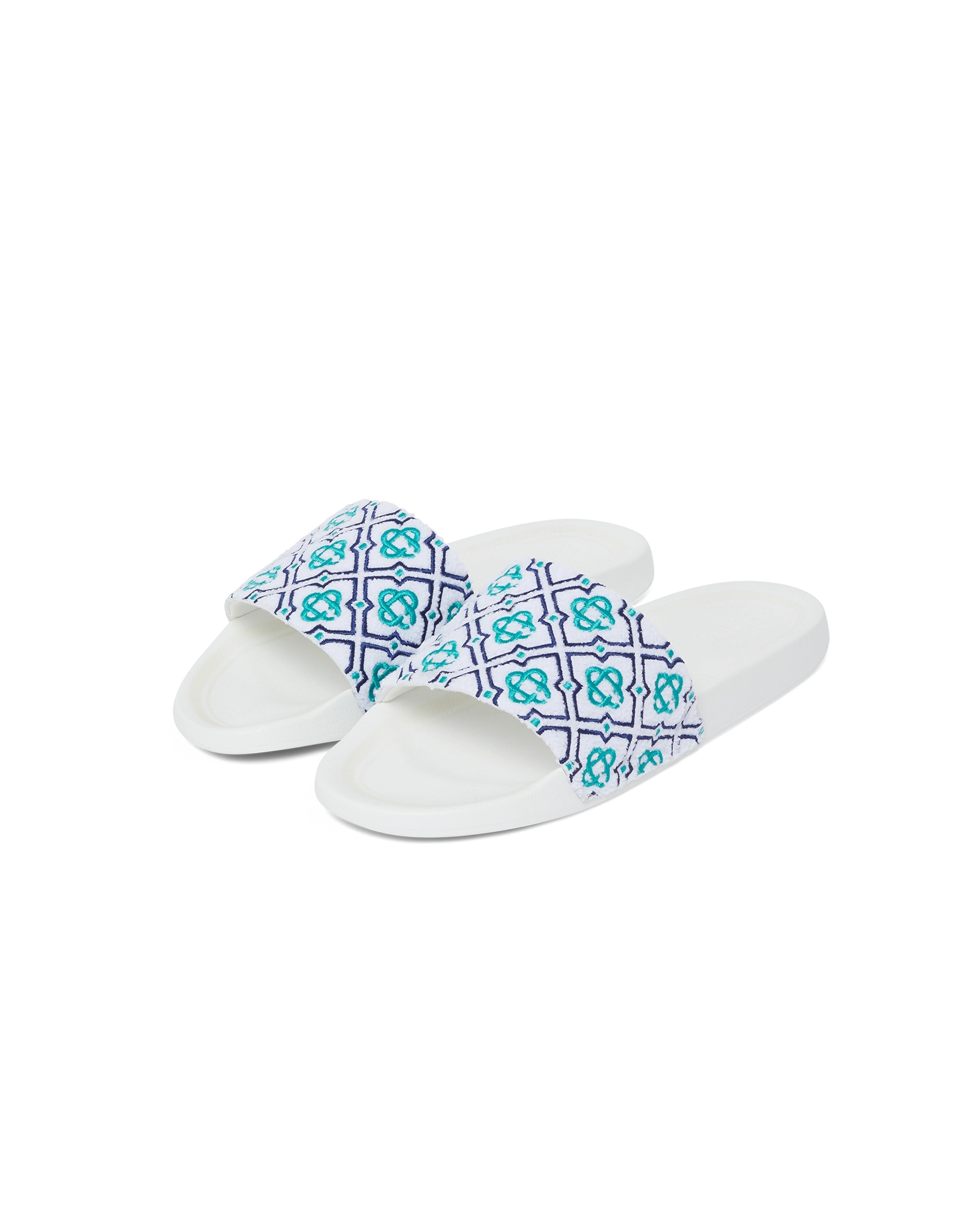 Women's Monogram Towelling Slider