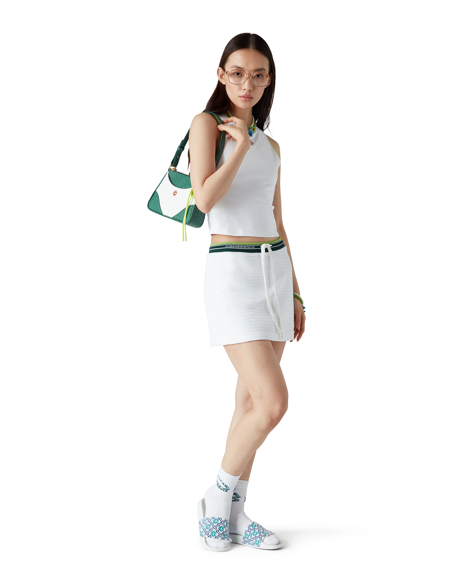 Women's Monogram Towelling Slider - 图片 3