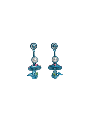 Mushroom Earrings