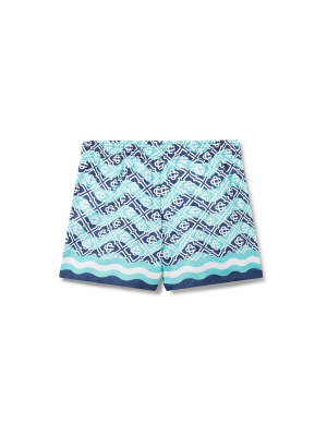 Monogram Wave Swim Shorts