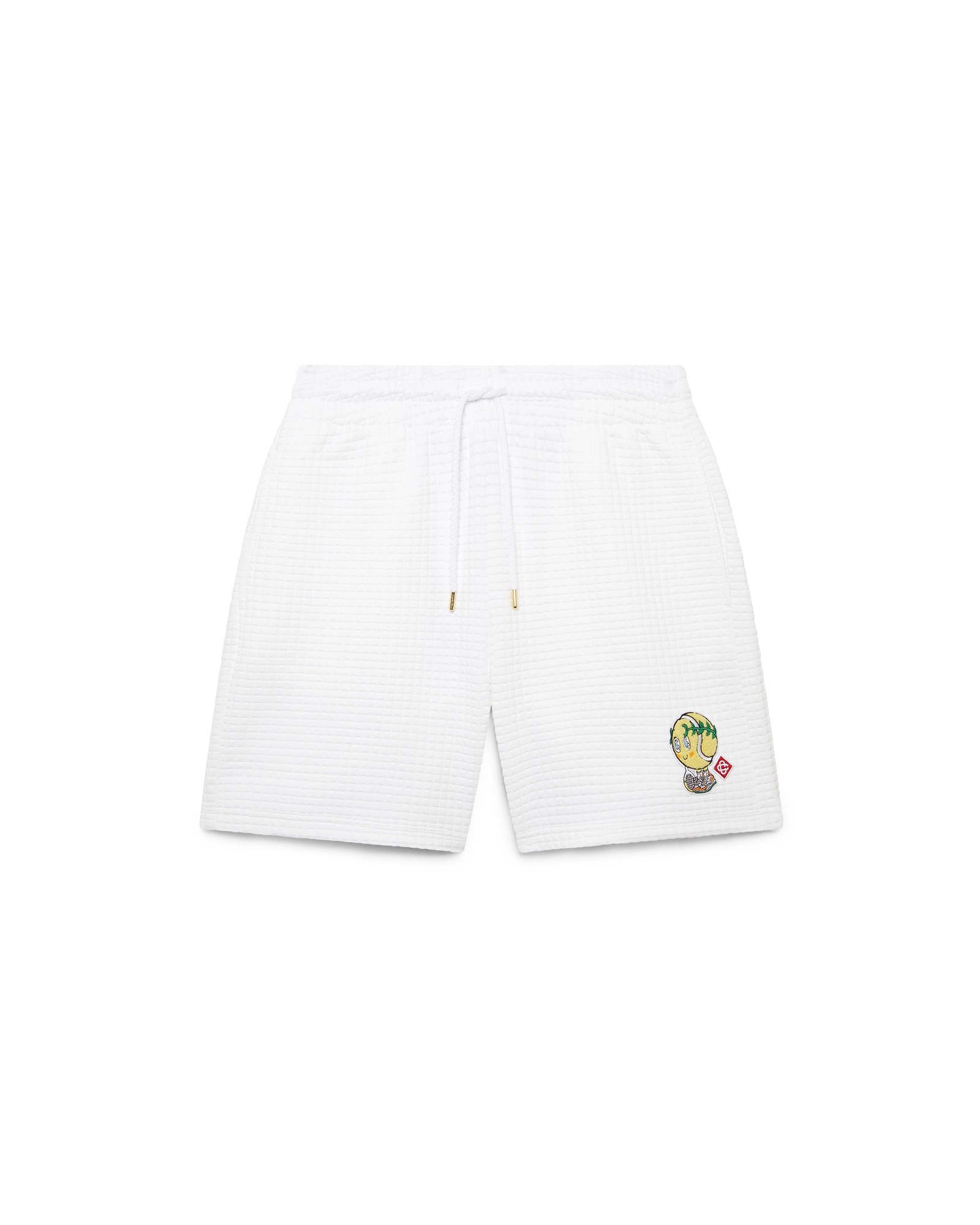 Tennis Mascot Quilted Sweatshorts