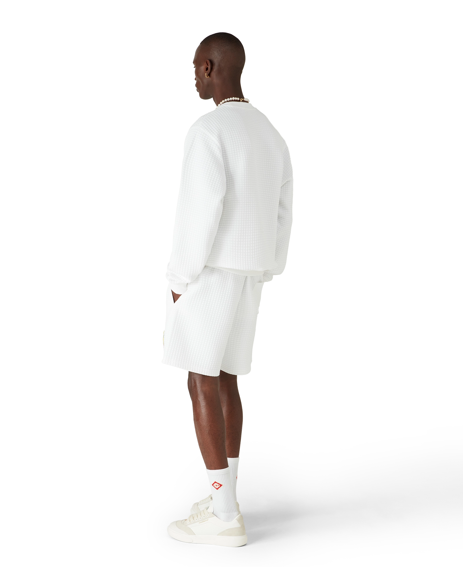 Tennis Mascot Quilted Sweatshorts - 图片 3