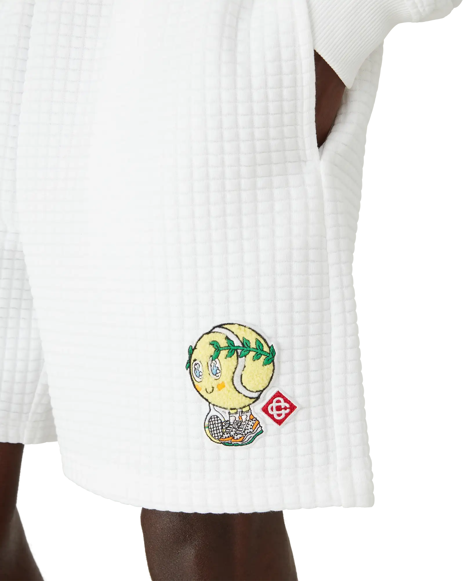 Tennis Mascot Quilted Sweatshorts - 图片 5