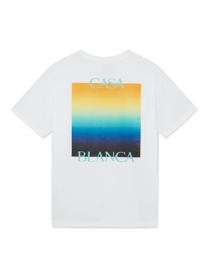 Gradient Square Short Sleeve T-Shirt