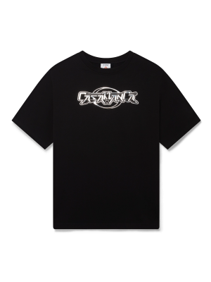 Casablanca Chrome Oversized Short Sleeve T-Shirt