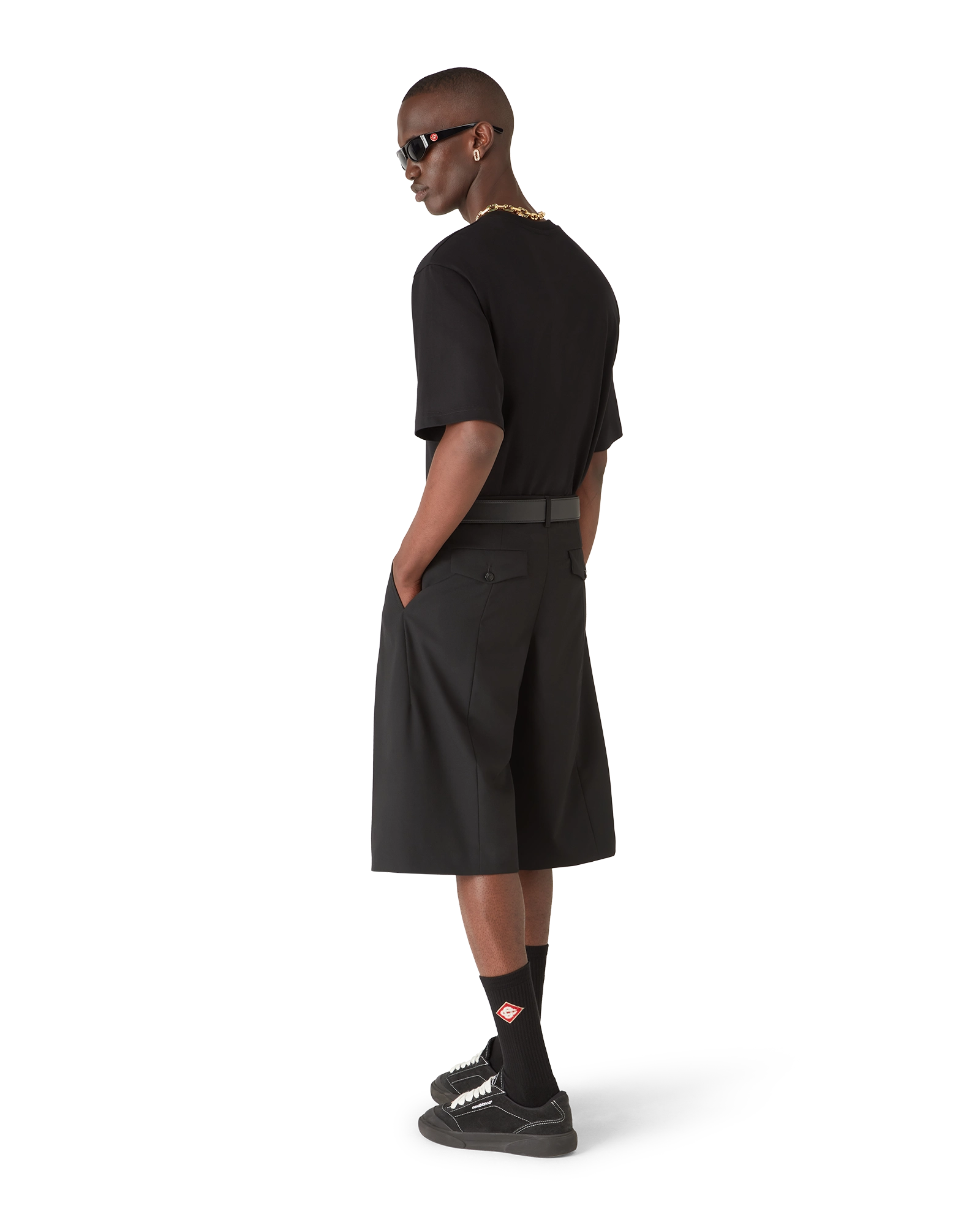 Casablanca Chrome Oversized Short Sleeve T-Shirt - 图片 2