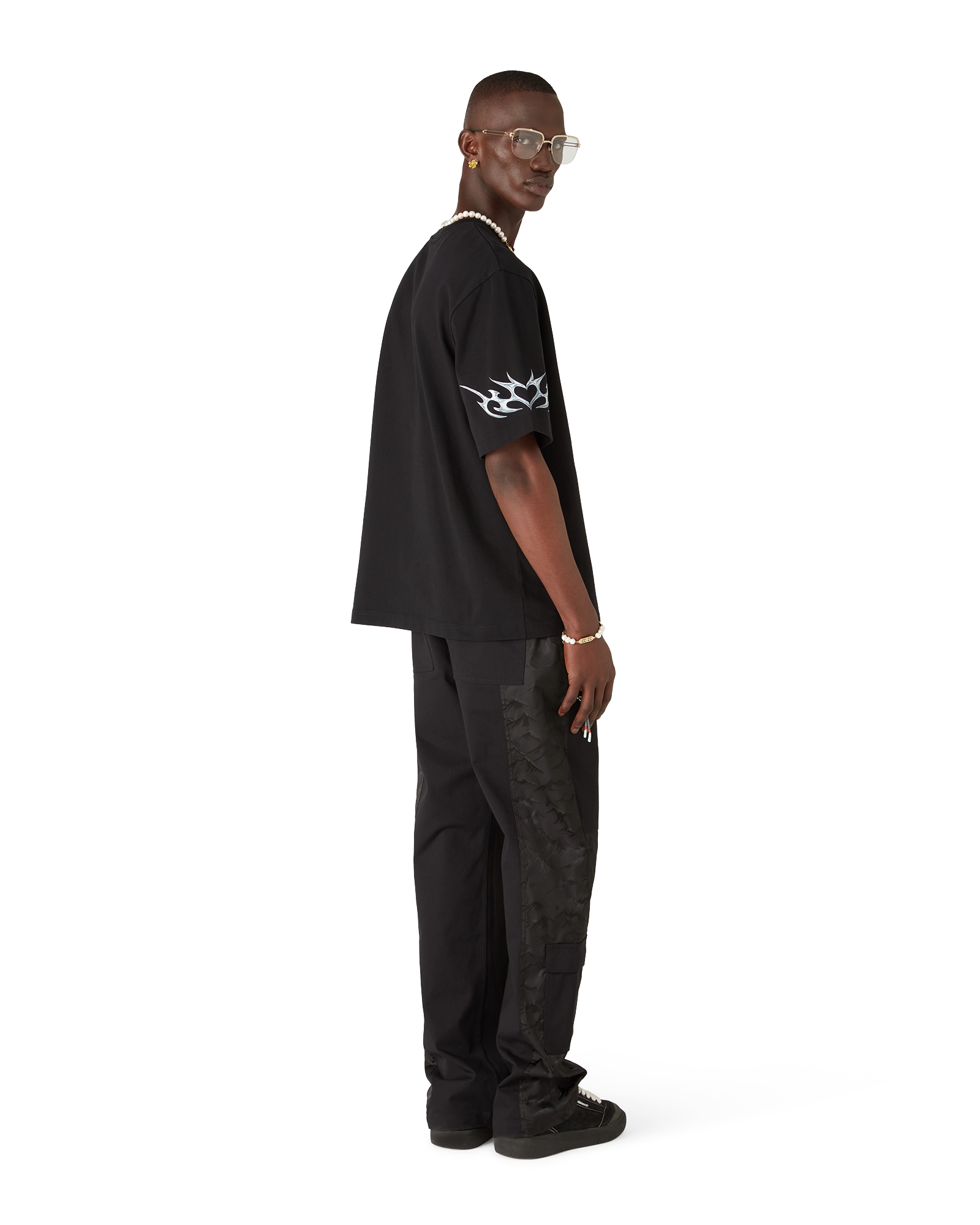 Blades Oversized Short Sleeve T-Shirt - 图片 4