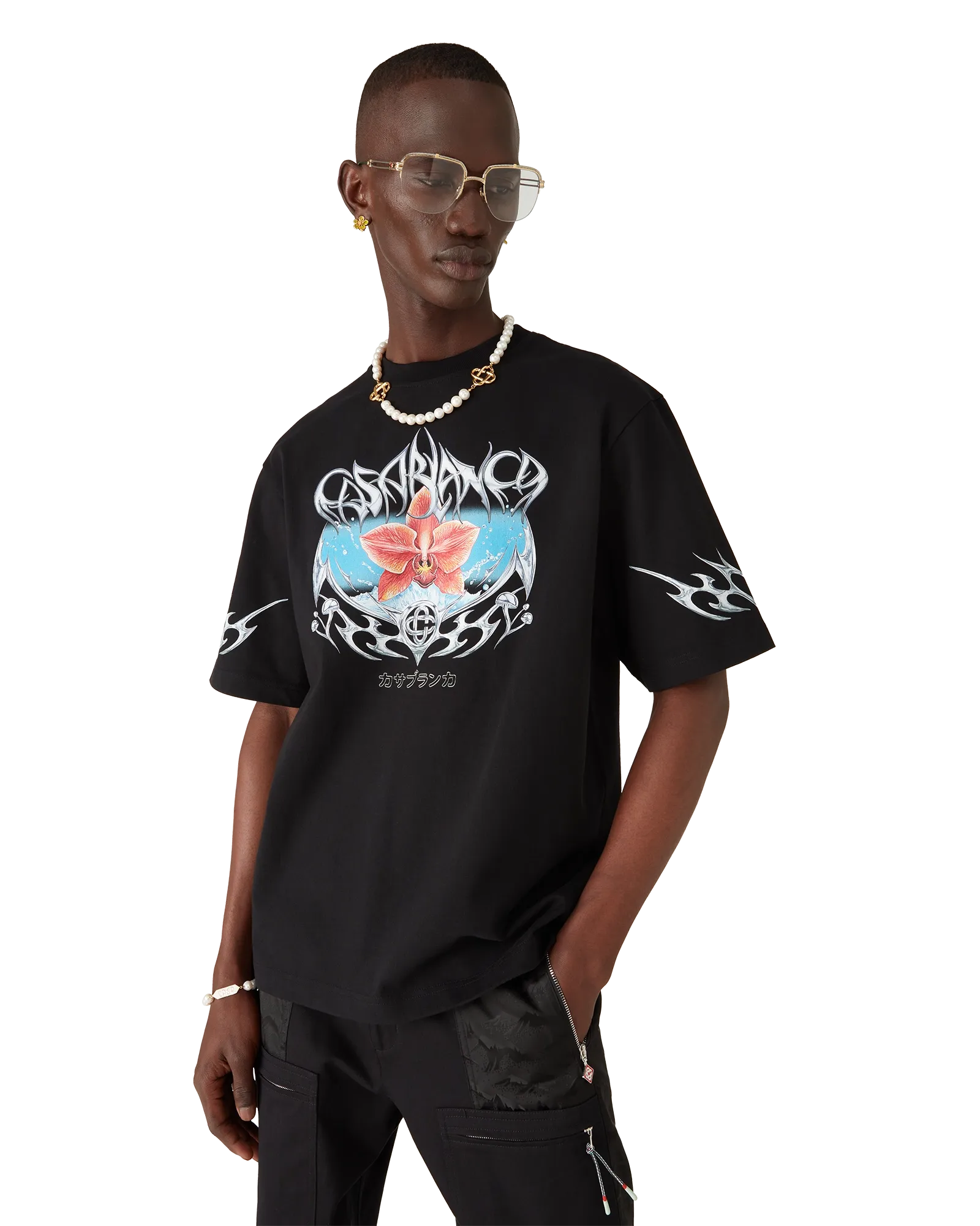 Blades Oversized Short Sleeve T-Shirt - 图片 2