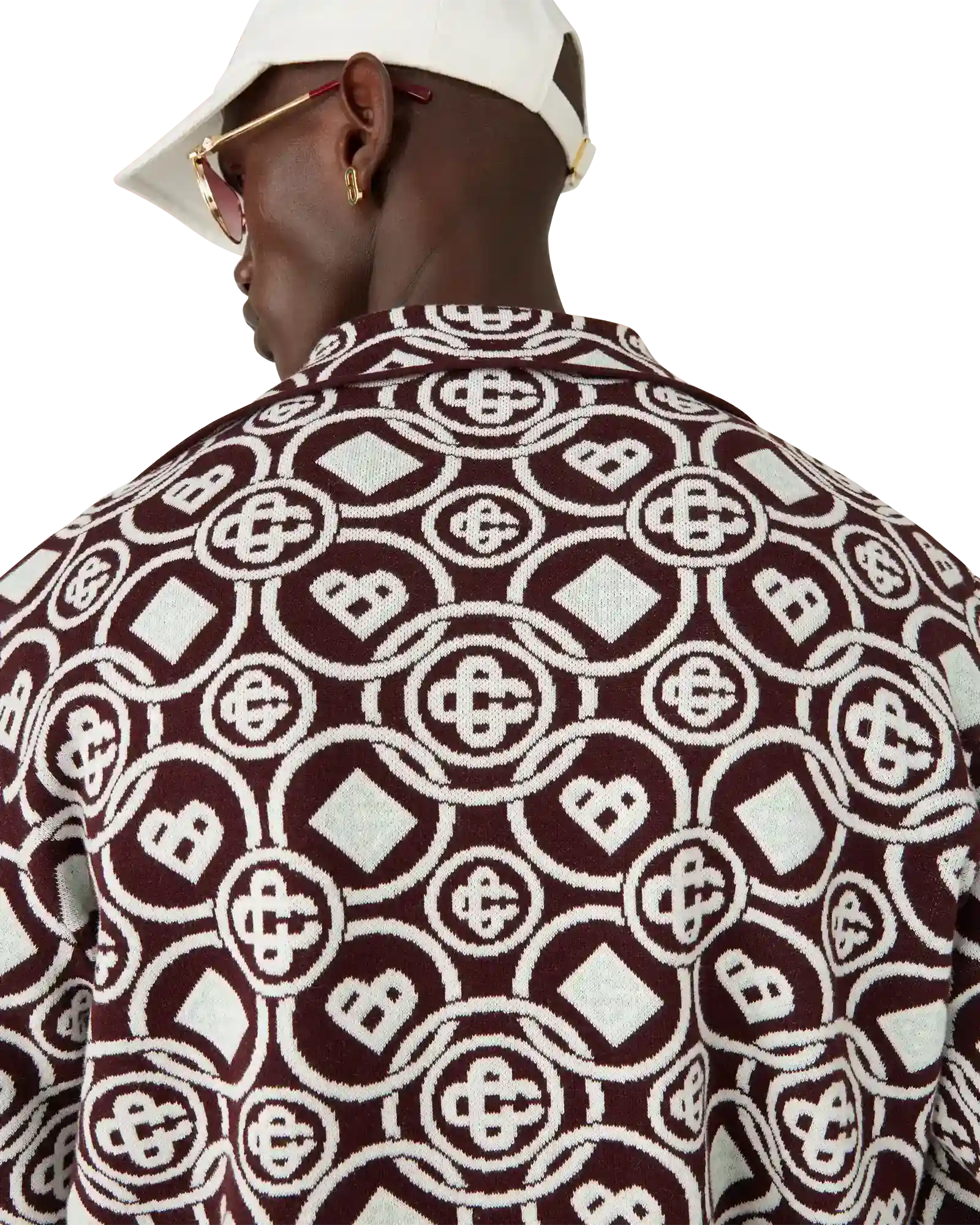 Monogram Cotton Knit Shirt - 图片 2