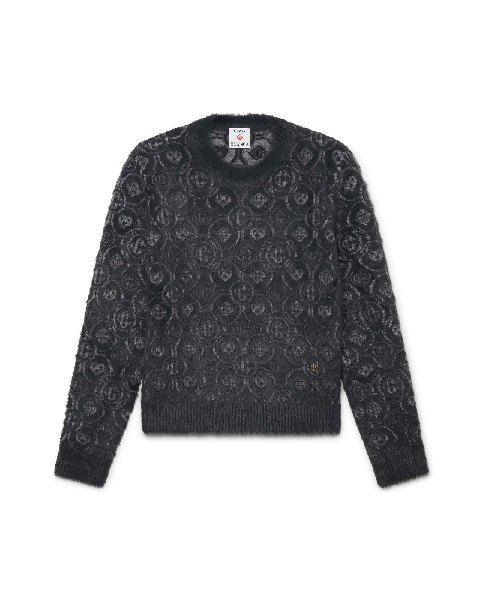 Fluffy Monogram Jumper