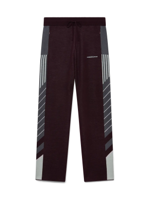 Merino Diagonal Tennis Trousers