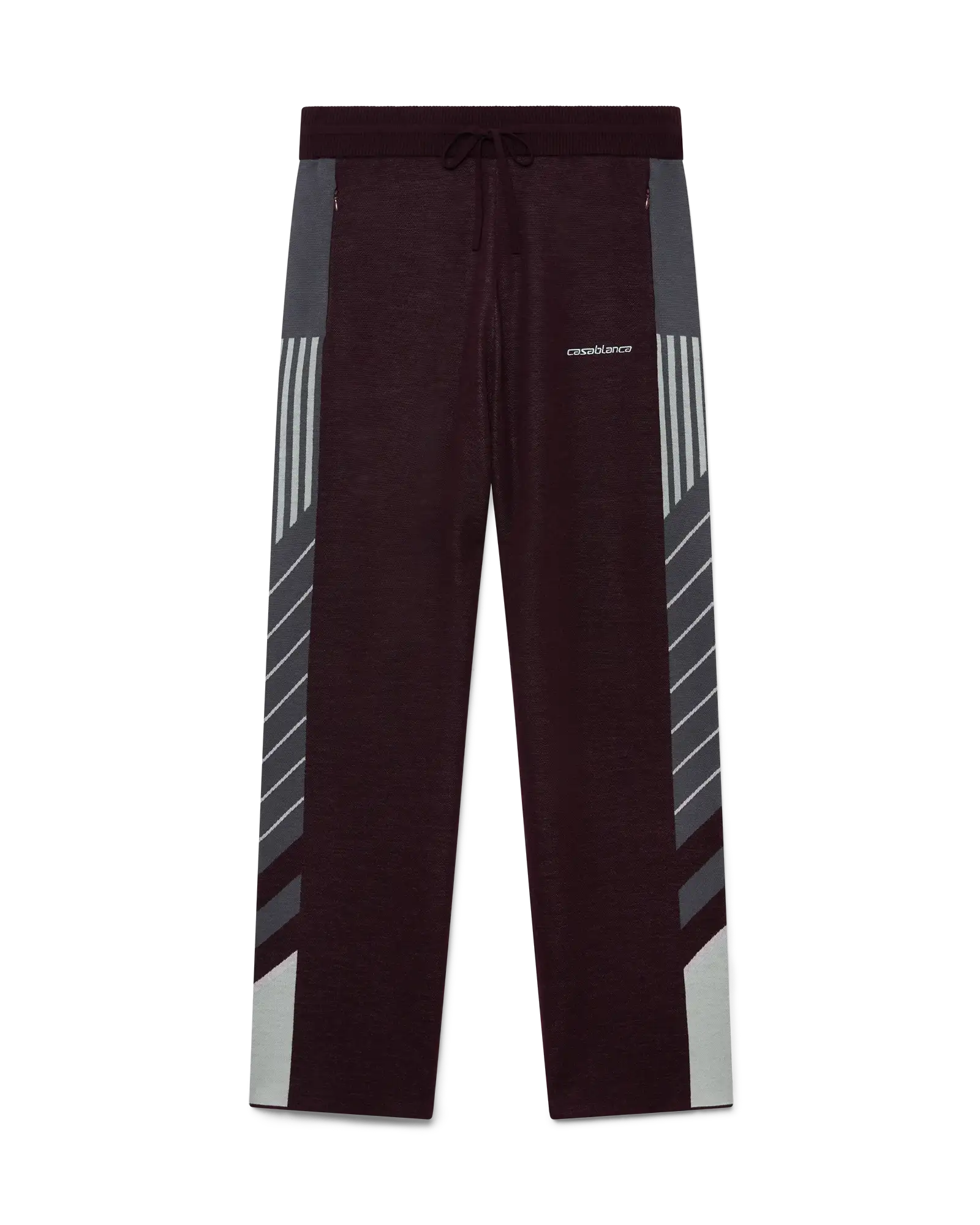 Merino Diagonal Tennis Trousers