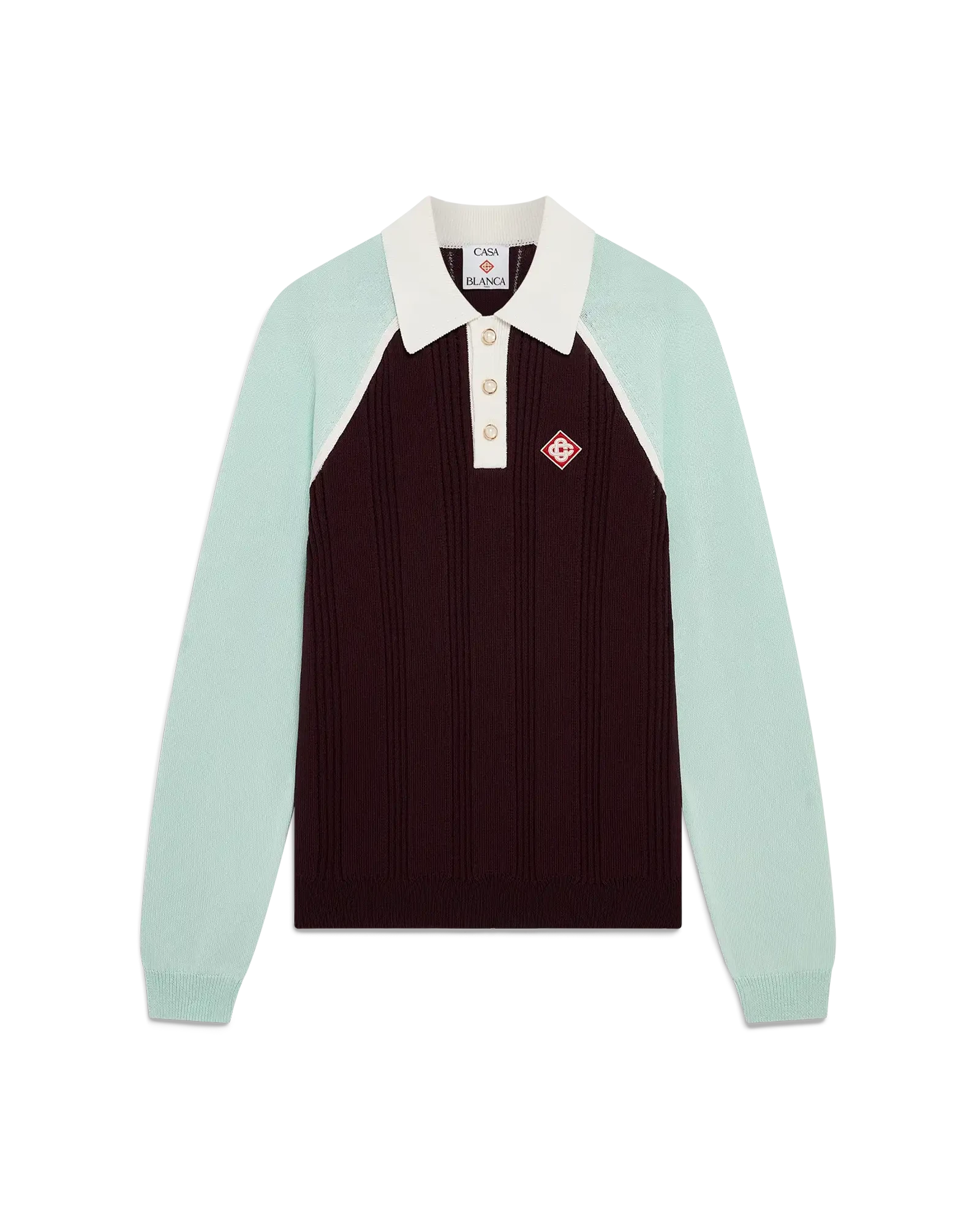 Merino Tennis Long Sleeve Polo