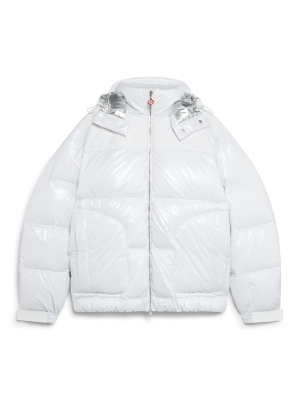 Nylon & Ripstop Puffer Jacket