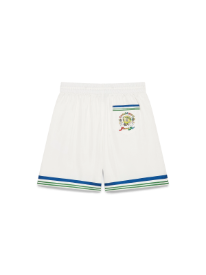 Tennis Club Icon Silk Twill Shorts