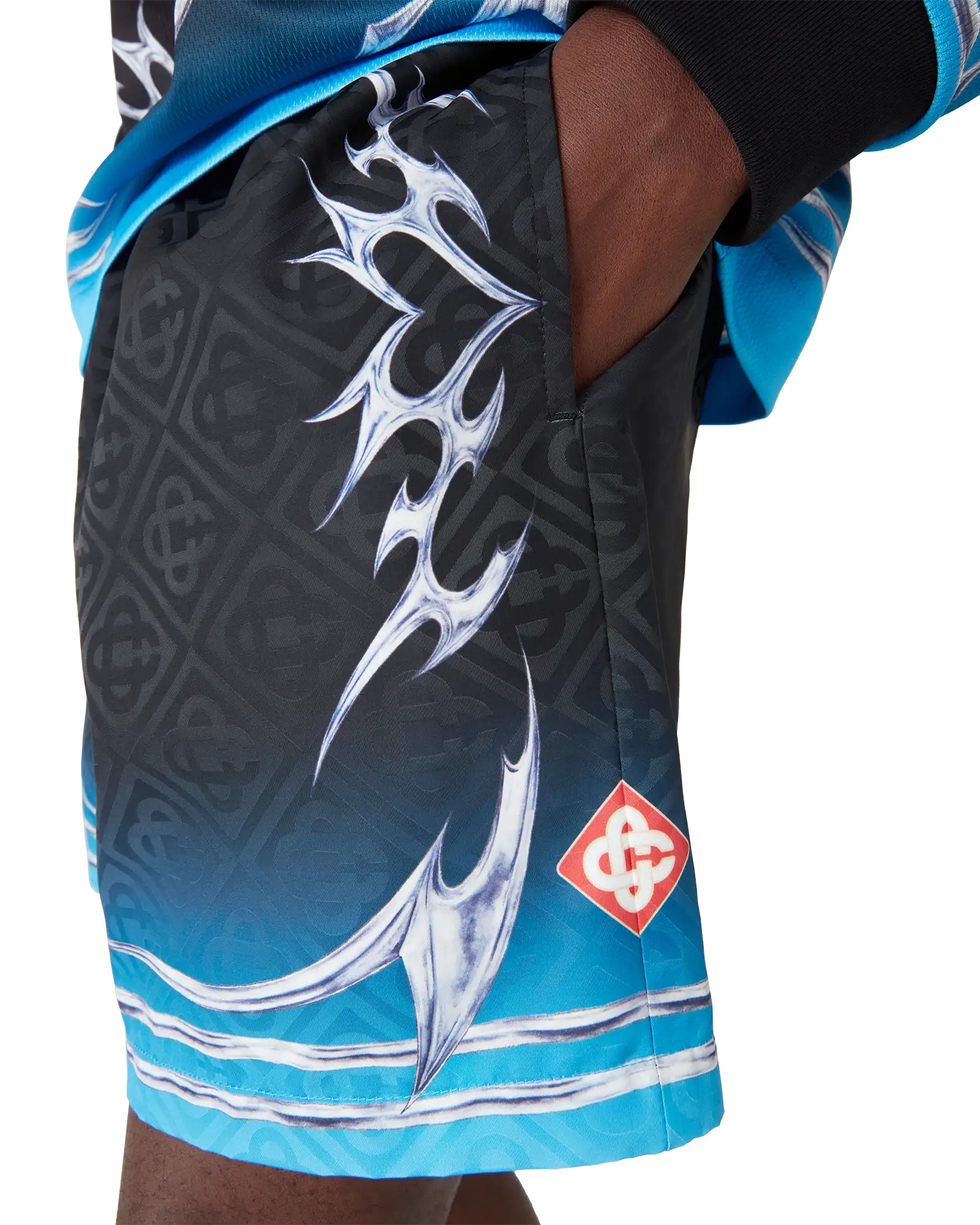 Blades Jacquard Swim Shorts - 图片 4