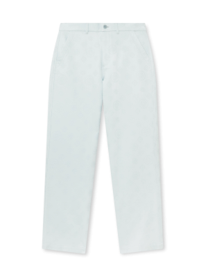 Cotton Monogram Workwear Trousers