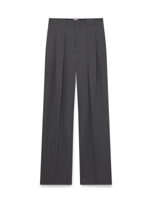 Wool Tailoring Belt Loop Trousers