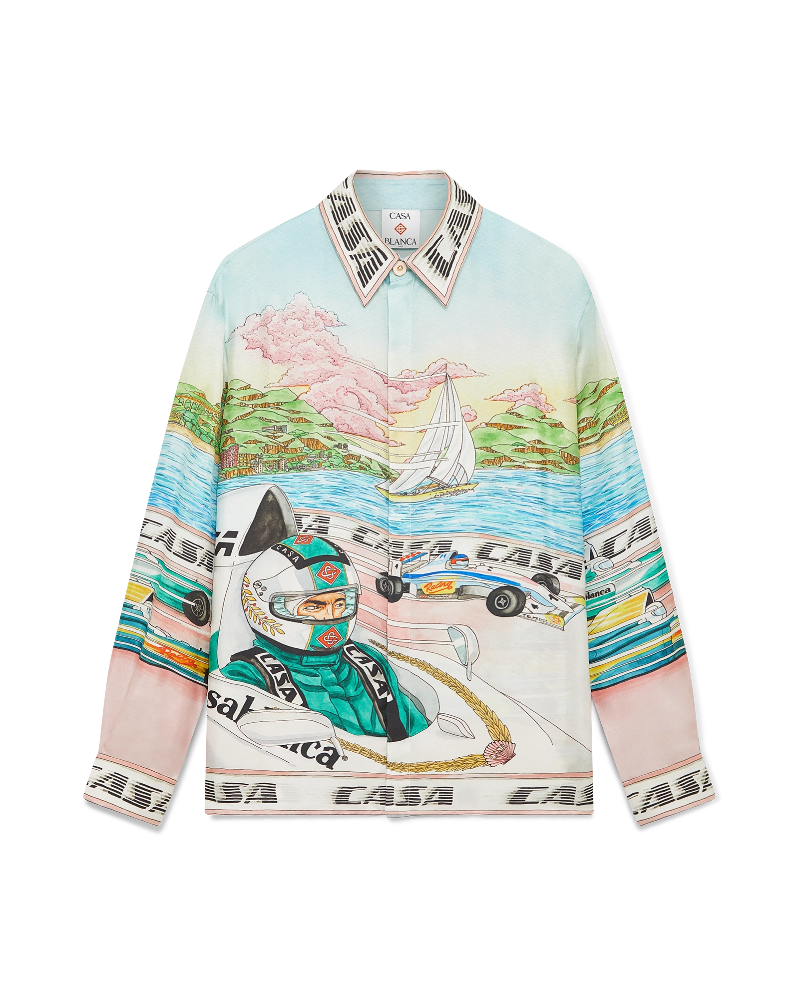 The Art Of Racing Long Sleeve Silk Shirt - 图片 10