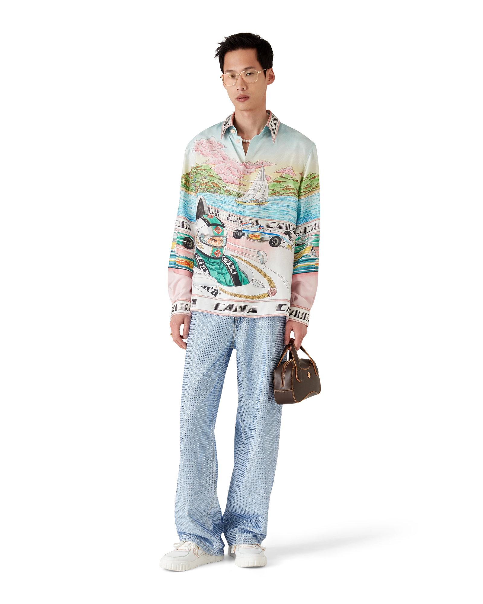 The Art Of Racing Long Sleeve Silk Shirt - 图片 3