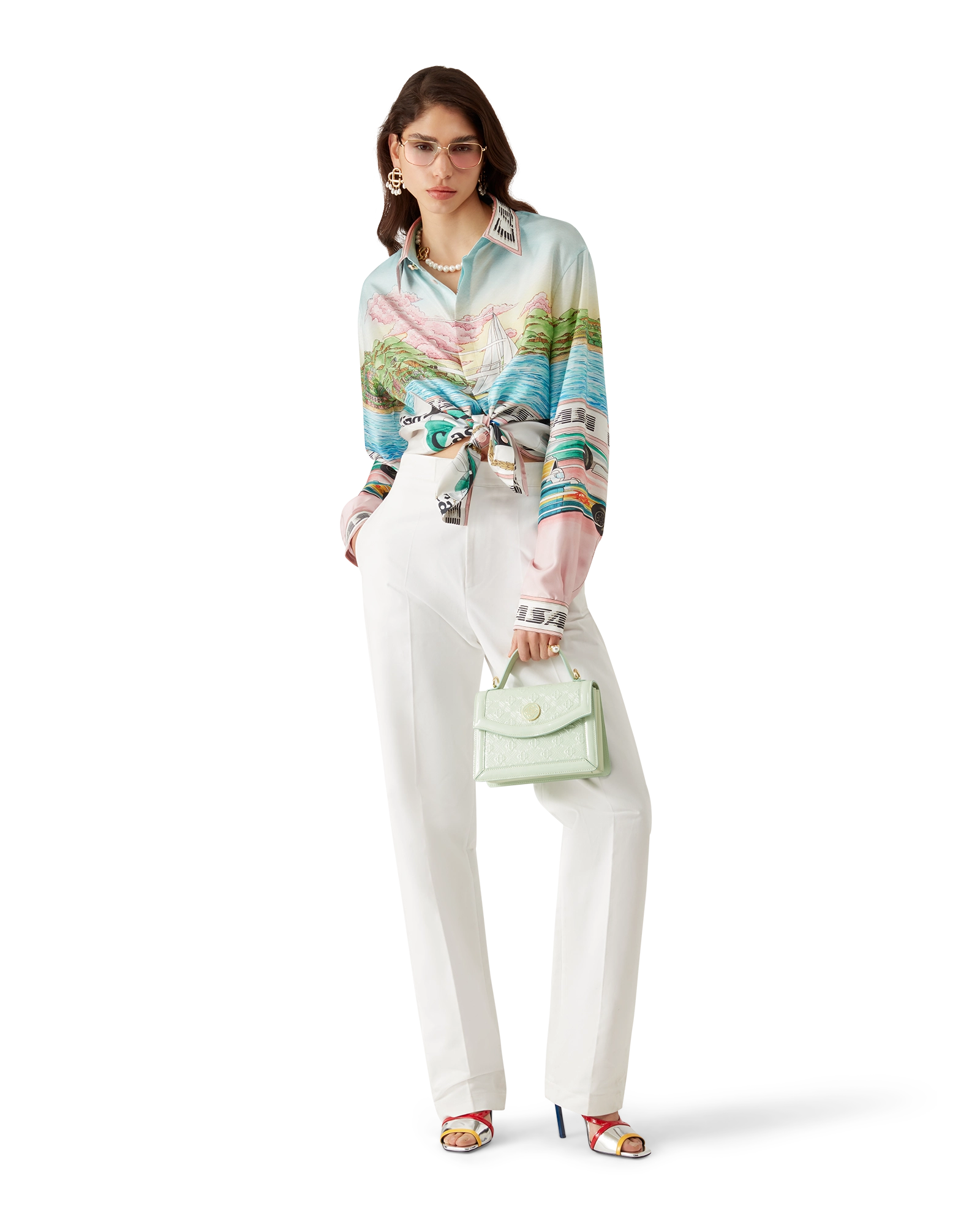The Art Of Racing Long Sleeve Silk Shirt - 图片 2