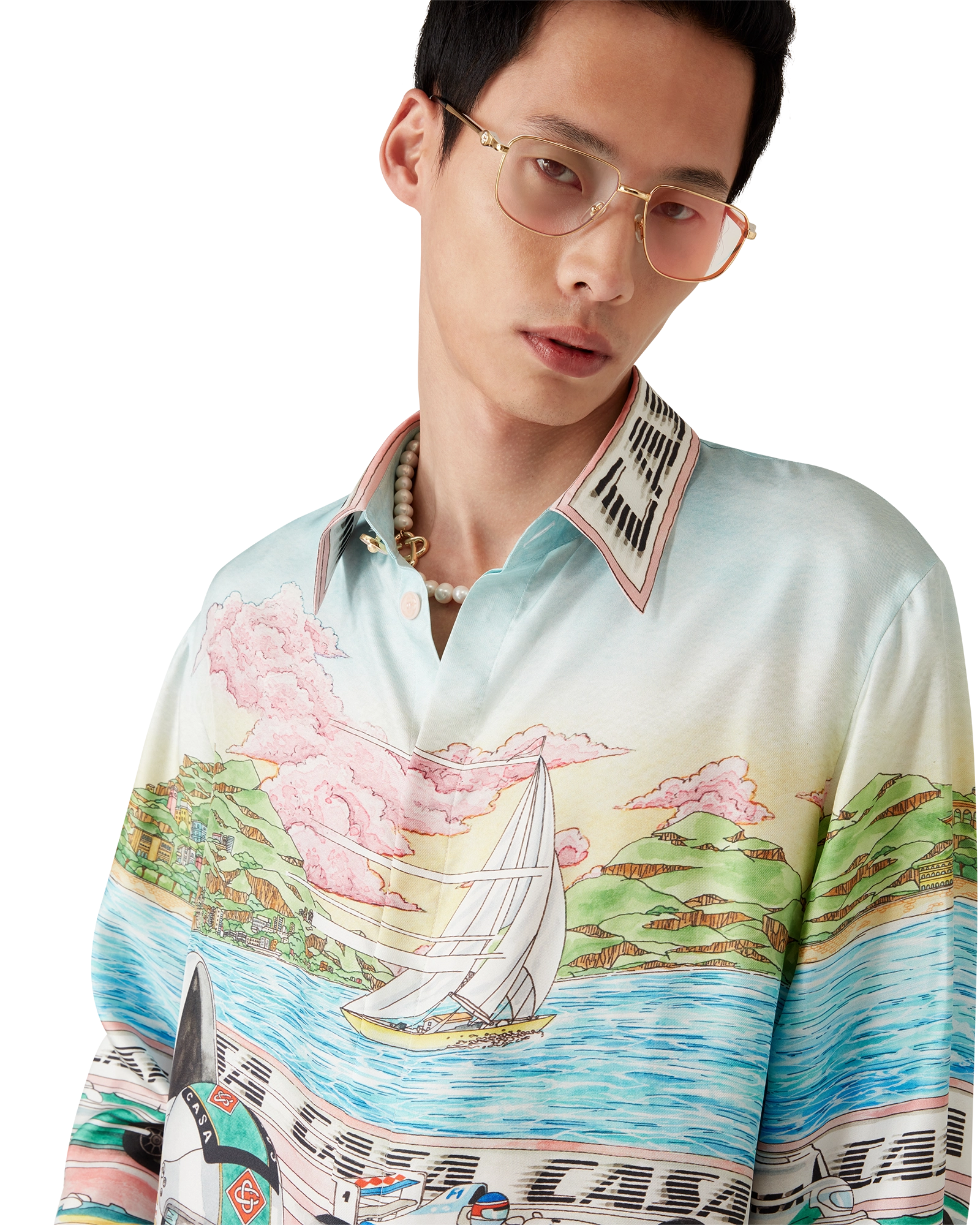 The Art Of Racing Long Sleeve Silk Shirt - 图片 9