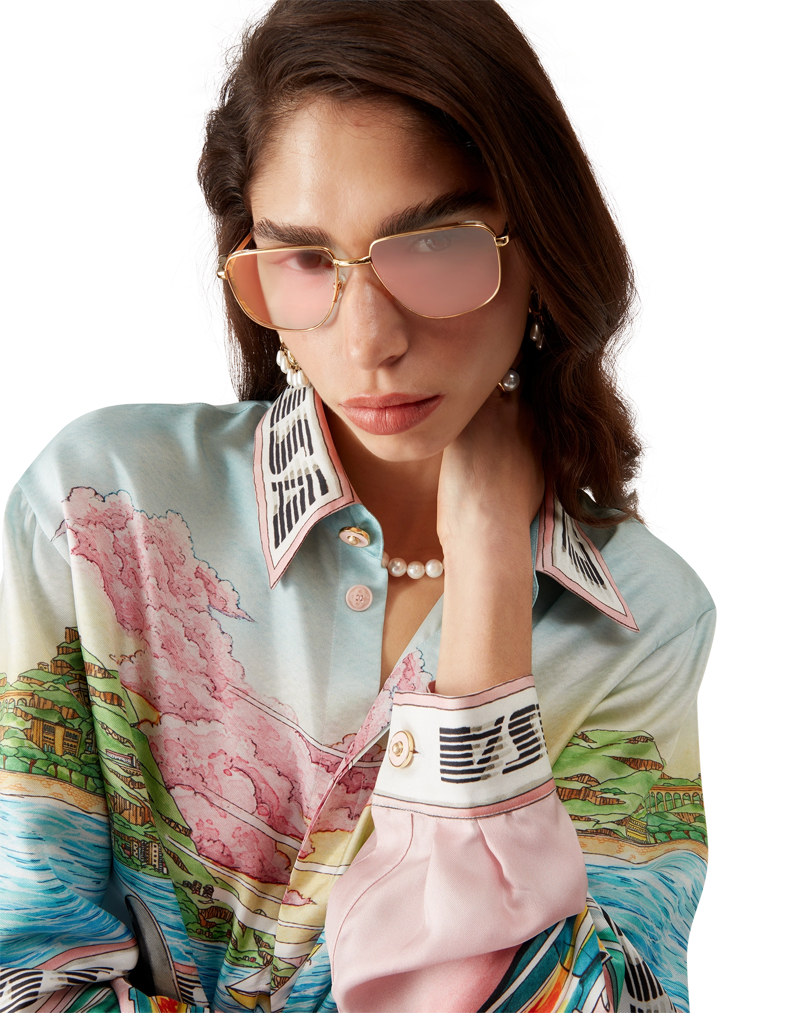 The Art Of Racing Long Sleeve Silk Shirt - 图片 8