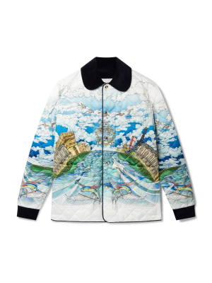 Le Vol Ideal Quilted Hunting Jacket